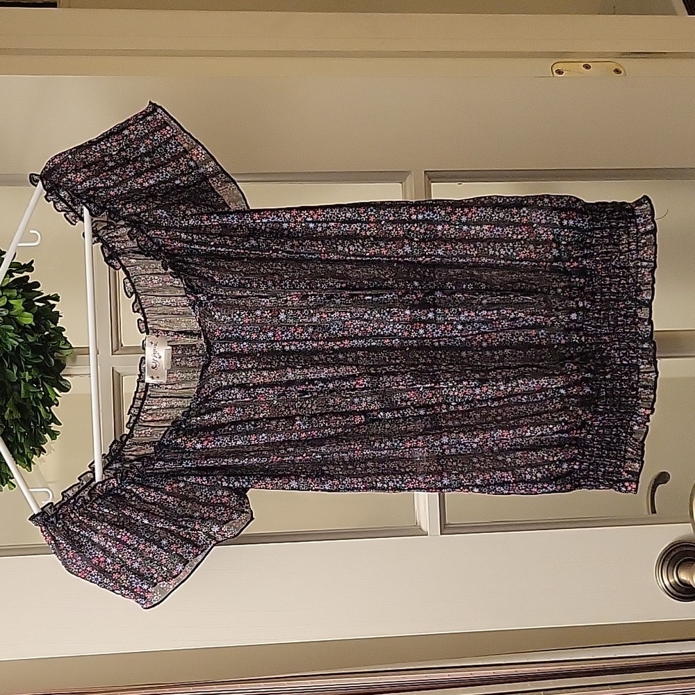 Floral Sheer Top